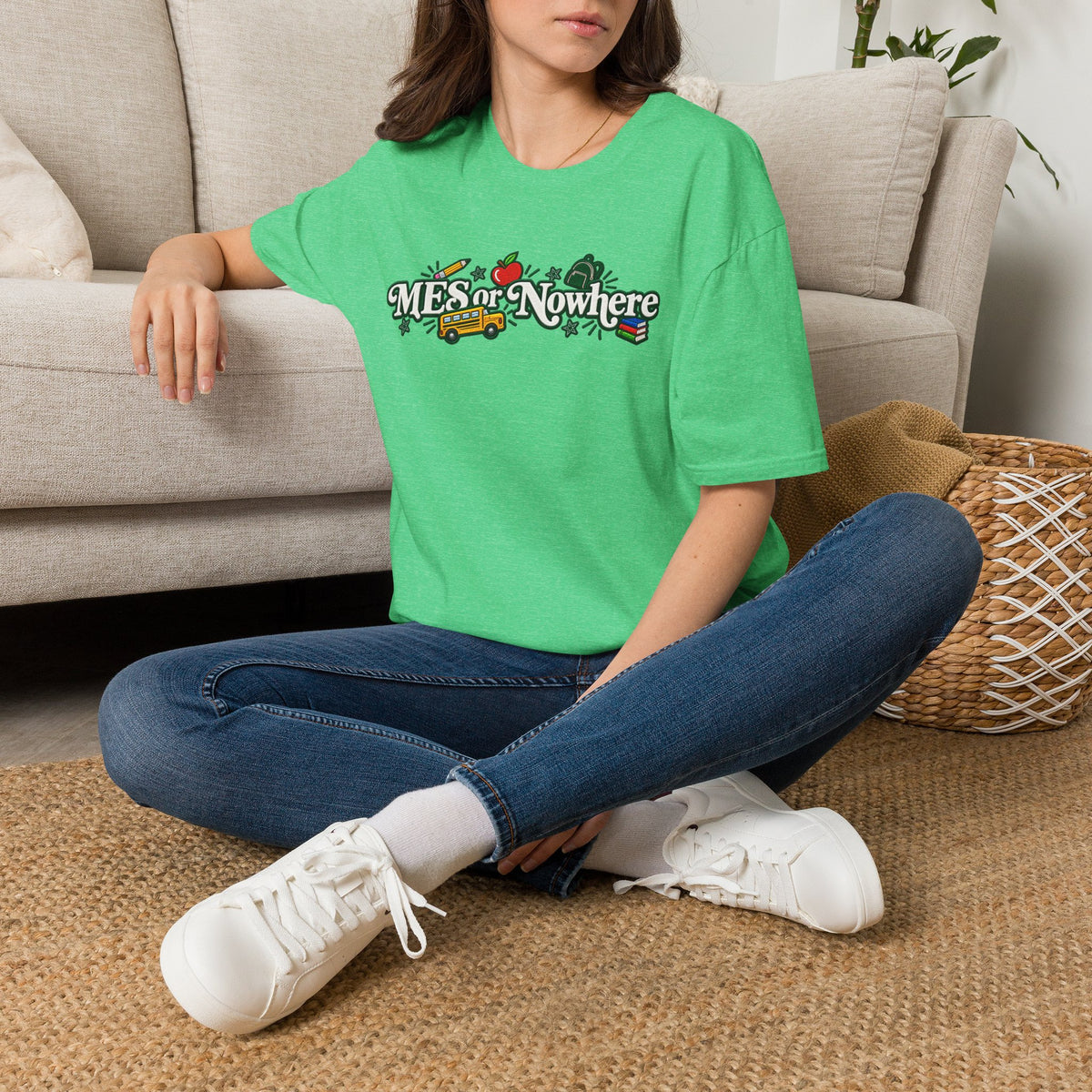 MES or Nowhere" - Moriches Softstyle T-Shirt