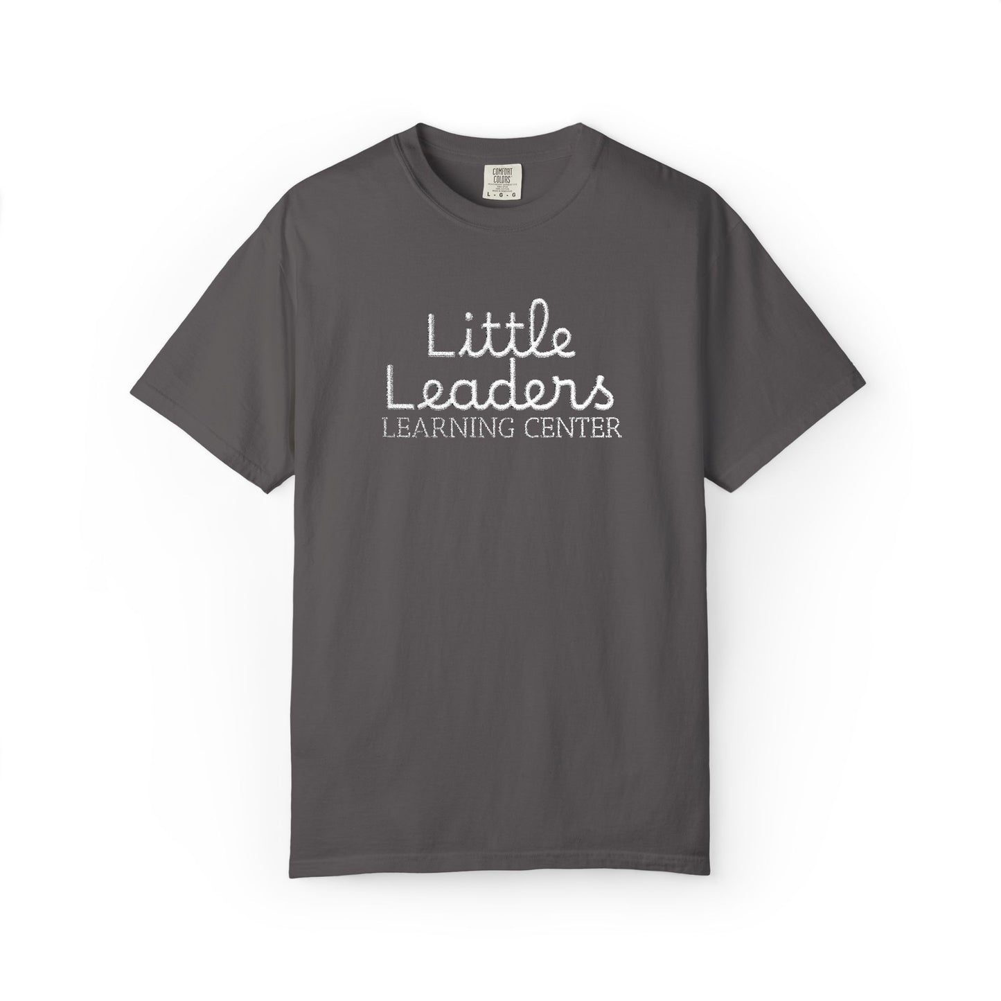Little Leaders Full Embroidered Unisex Garment-Dyed T-Shirt
