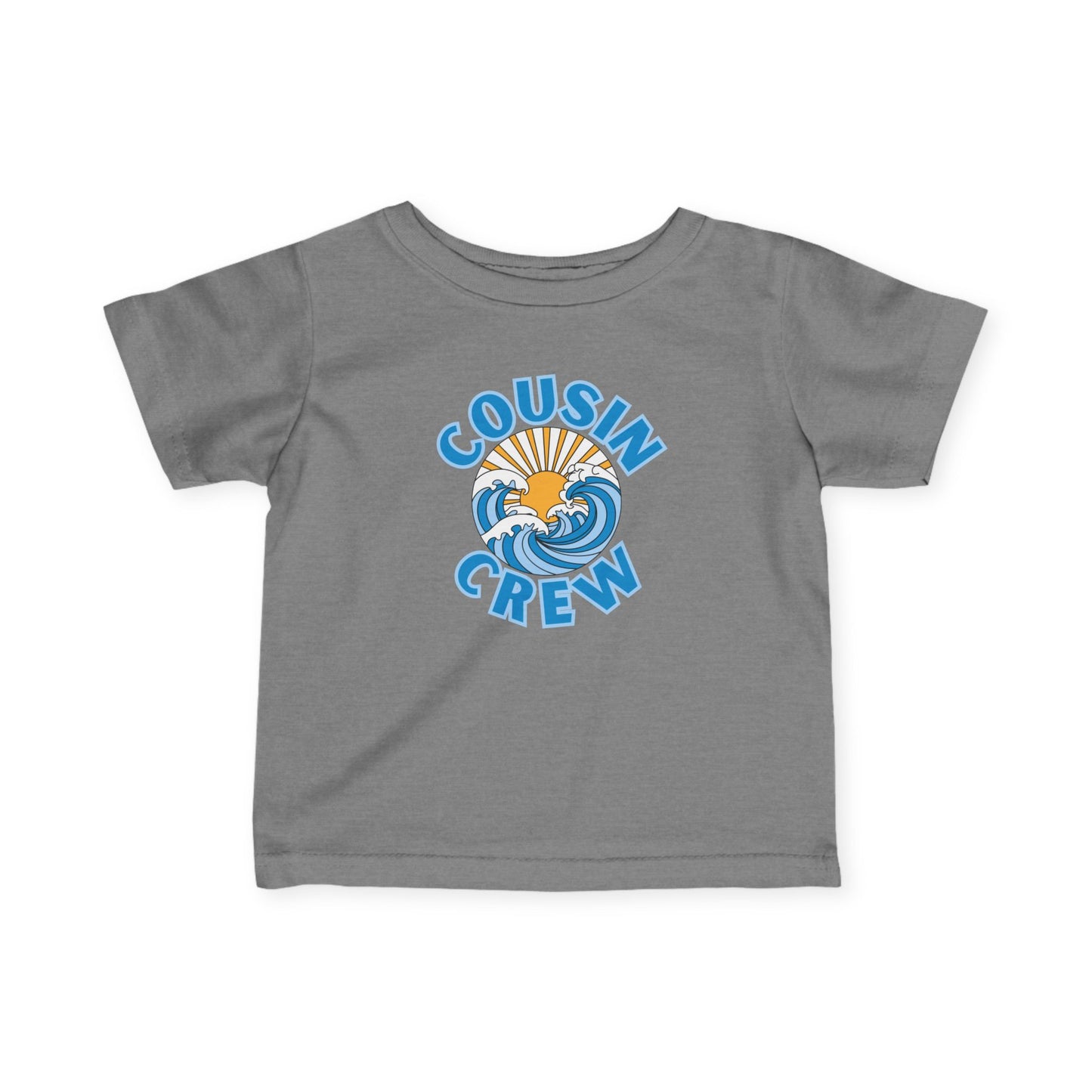 Cousin Crew Infant Tee, Cute Baby T-Shirt, Summer Vibes- Mini Collection