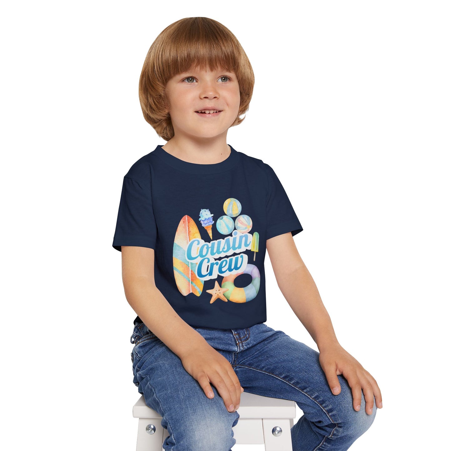 Cousin Crew Toddler T-shirt, Summer Shirt, Kids Vacation Tee, Mini Collection