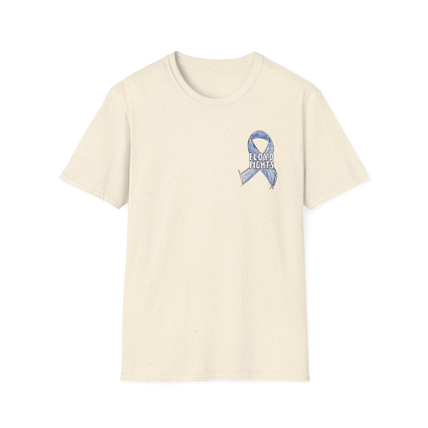 FLOYD FIGHTS Ribbon Diabetes Awareness T-Shirt | Softstyle Tee