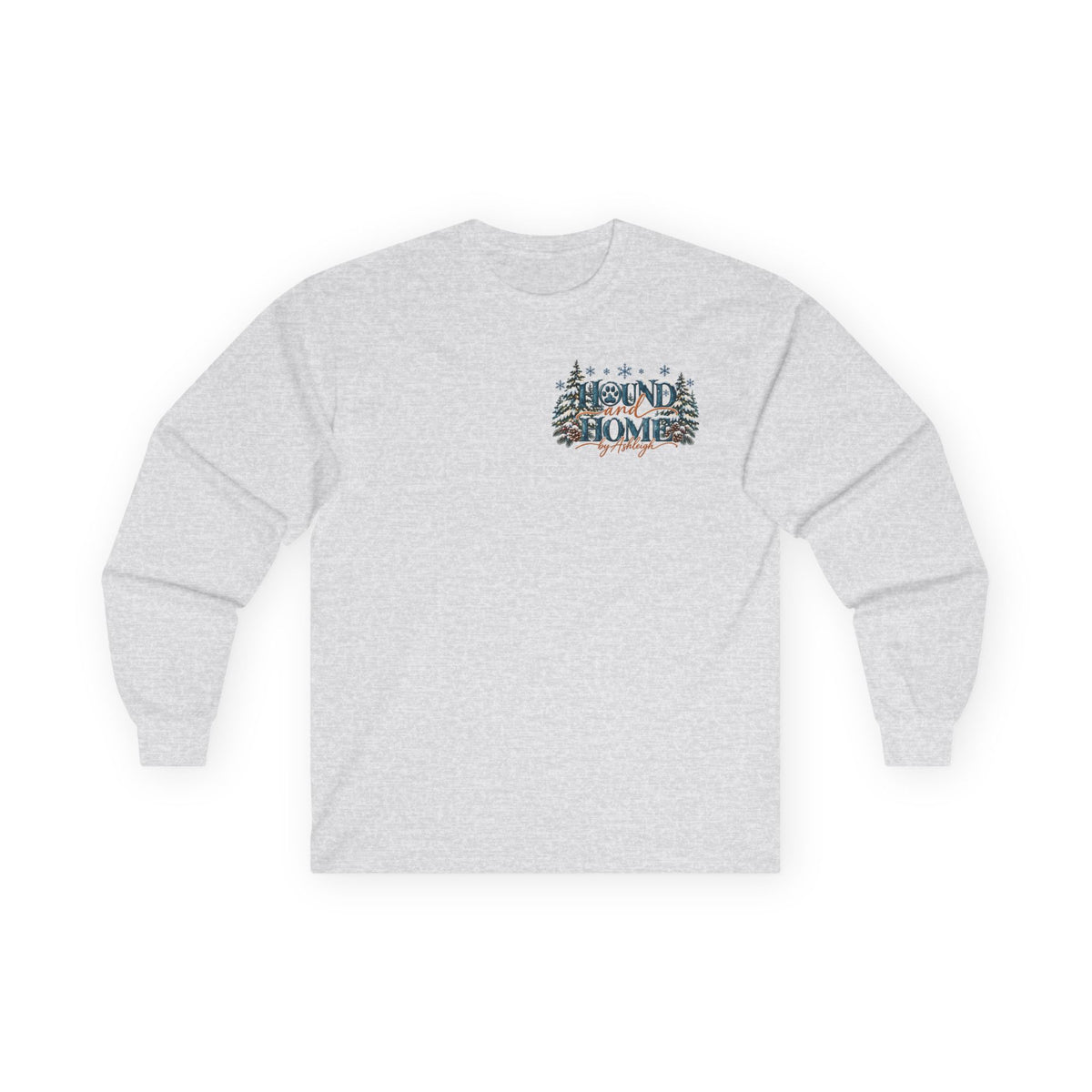 Holiday "Hound + Home" Long Sleeve Tee