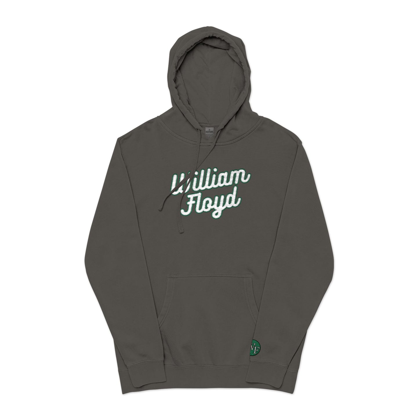 FLOYD Unisex Pigment-Dyed Hoodie- Embroidered Logo