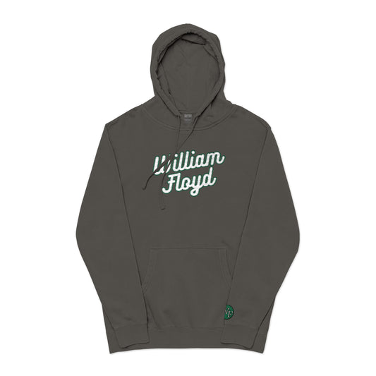FLOYD Unisex Pigment-Dyed Hoodie- Embroidered Logo