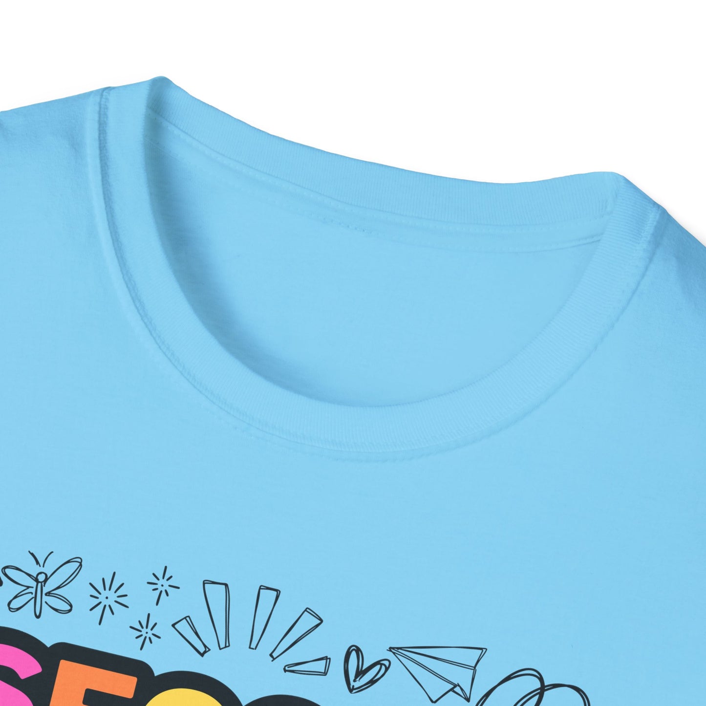 Dream Team- 2nd Grade- Unisex Softstyle T-Shirt- Teacher Life