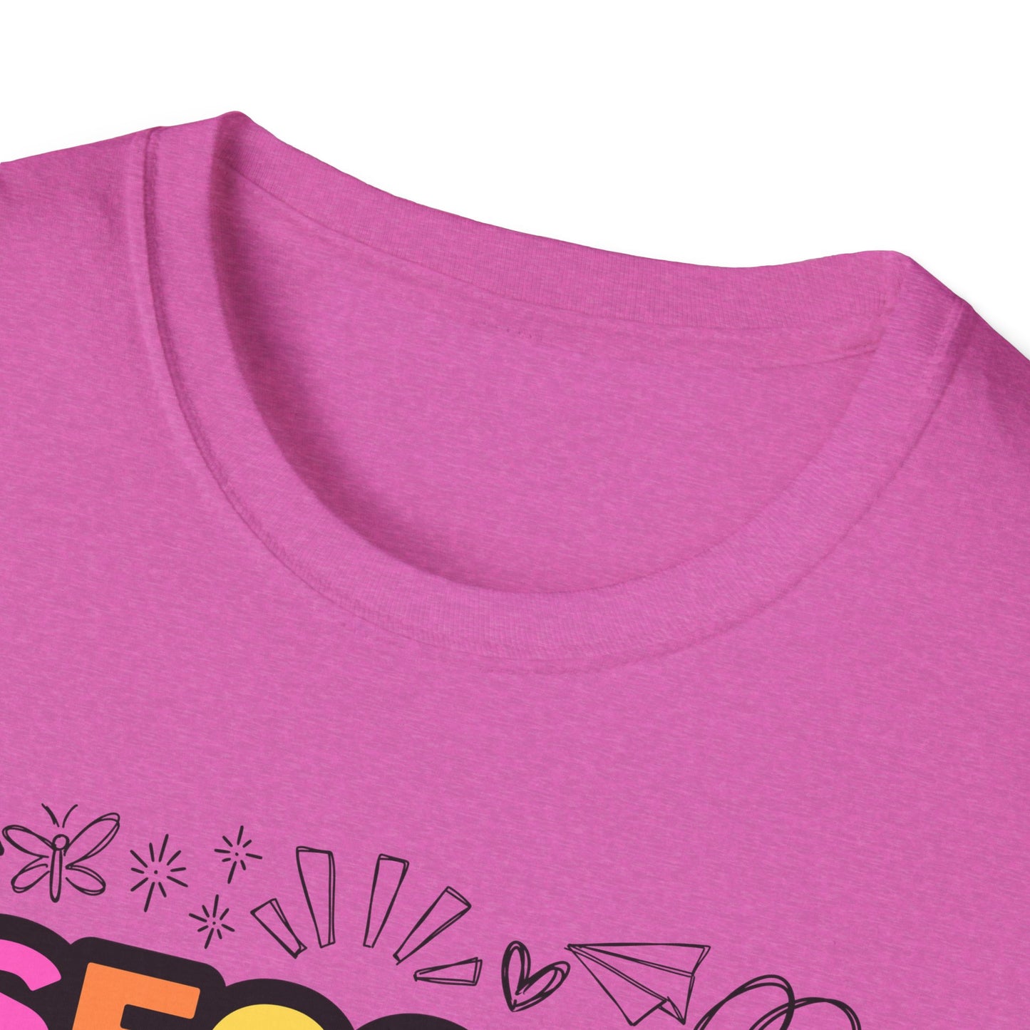 Dream Team- 2nd Grade- Unisex Softstyle T-Shirt- Teacher Life