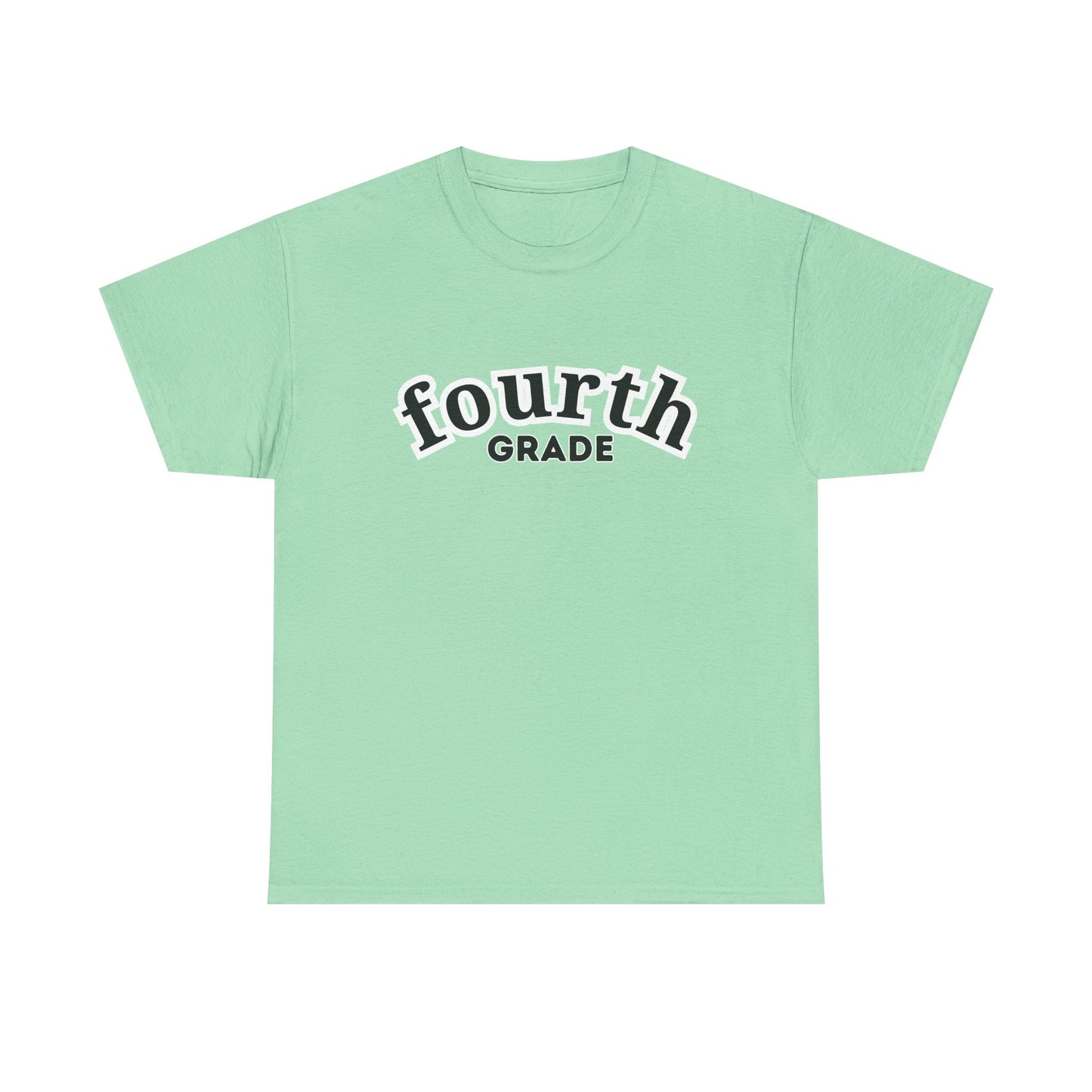 Teacher Tee - 4th Grade Teacher Unisex Heavy Cotton Tee