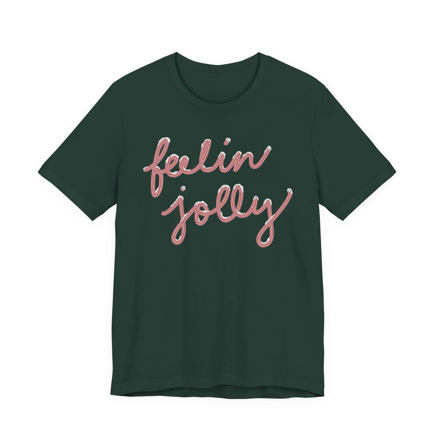 Feelin' Jolly— Christmas Unisex T‑Shirt