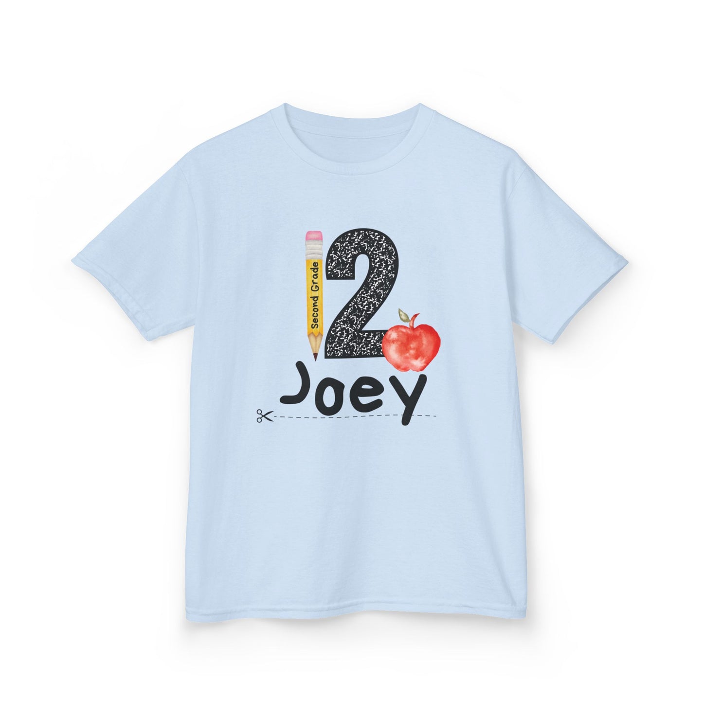 2nd Grade- Personalized Kids Tee - Back to School