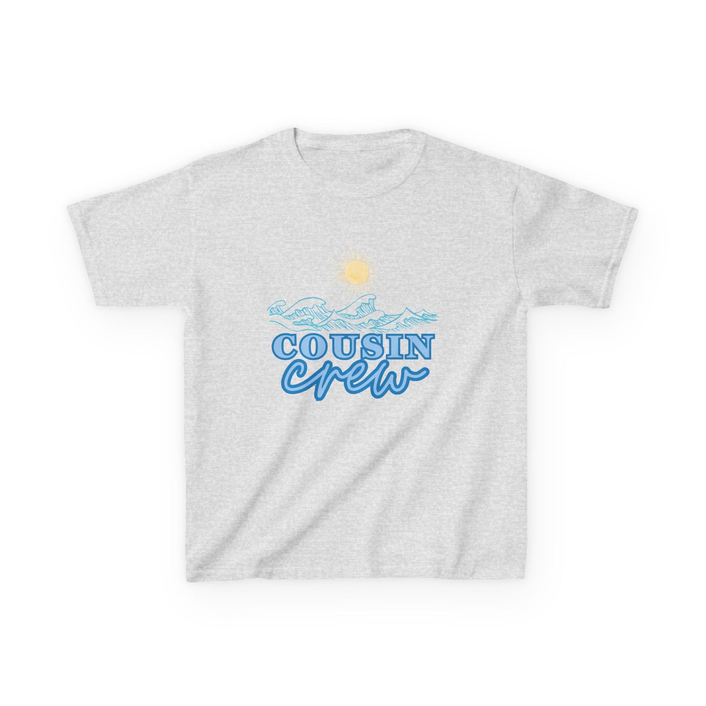 Cool Cousin Crew Kids Tee - Summer Fun, Family Gatherings, Beach Days, Mini Collection