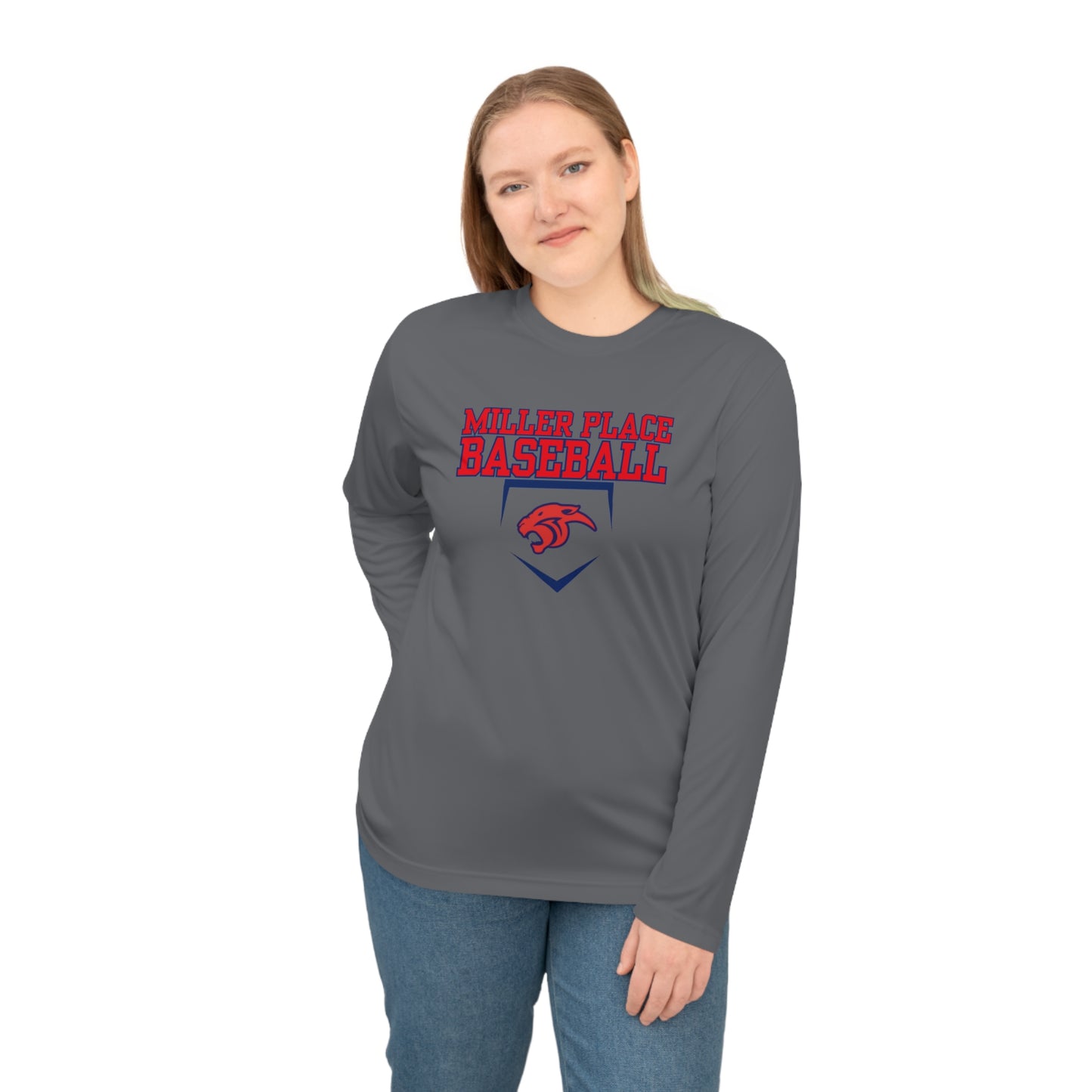 MP Baseball- Long Sleeve Moisture Wicking Shirt- Diamond Club