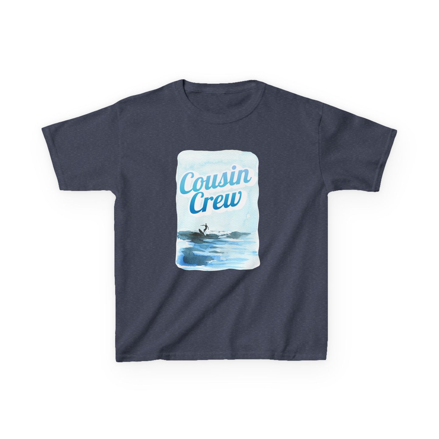 Cool Cousin Crew Kids Tee - Summer Fun, Family Gatherings, Beach Days, Mini Collection
