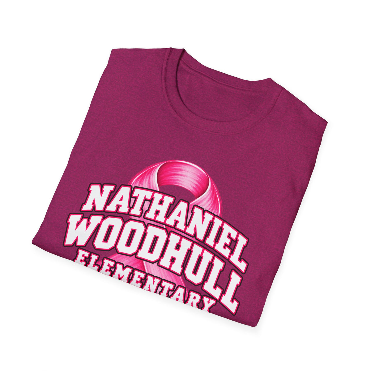 Woodhull-Breast Cancer Awareness Tee, Unisex Softstyle T-Shirt