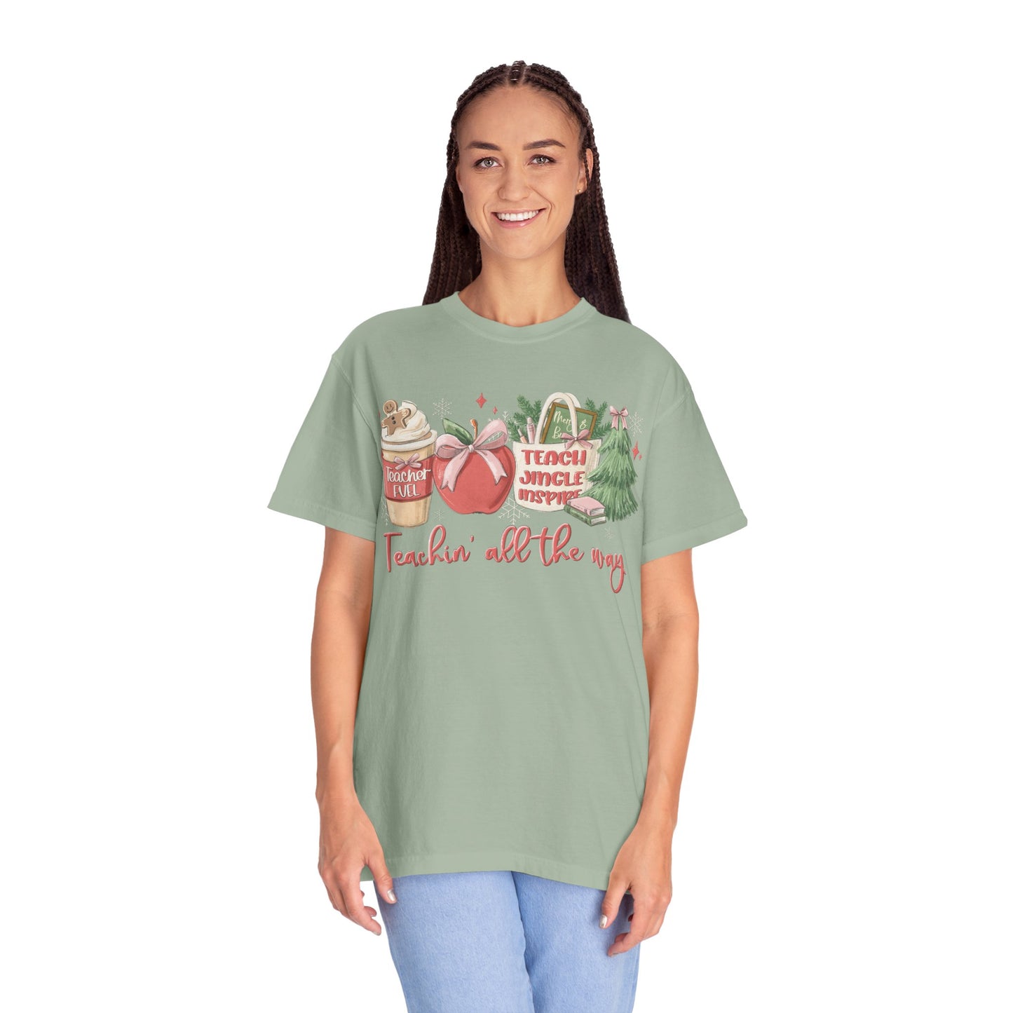 Teachin' All the Way  — Christmas Tee