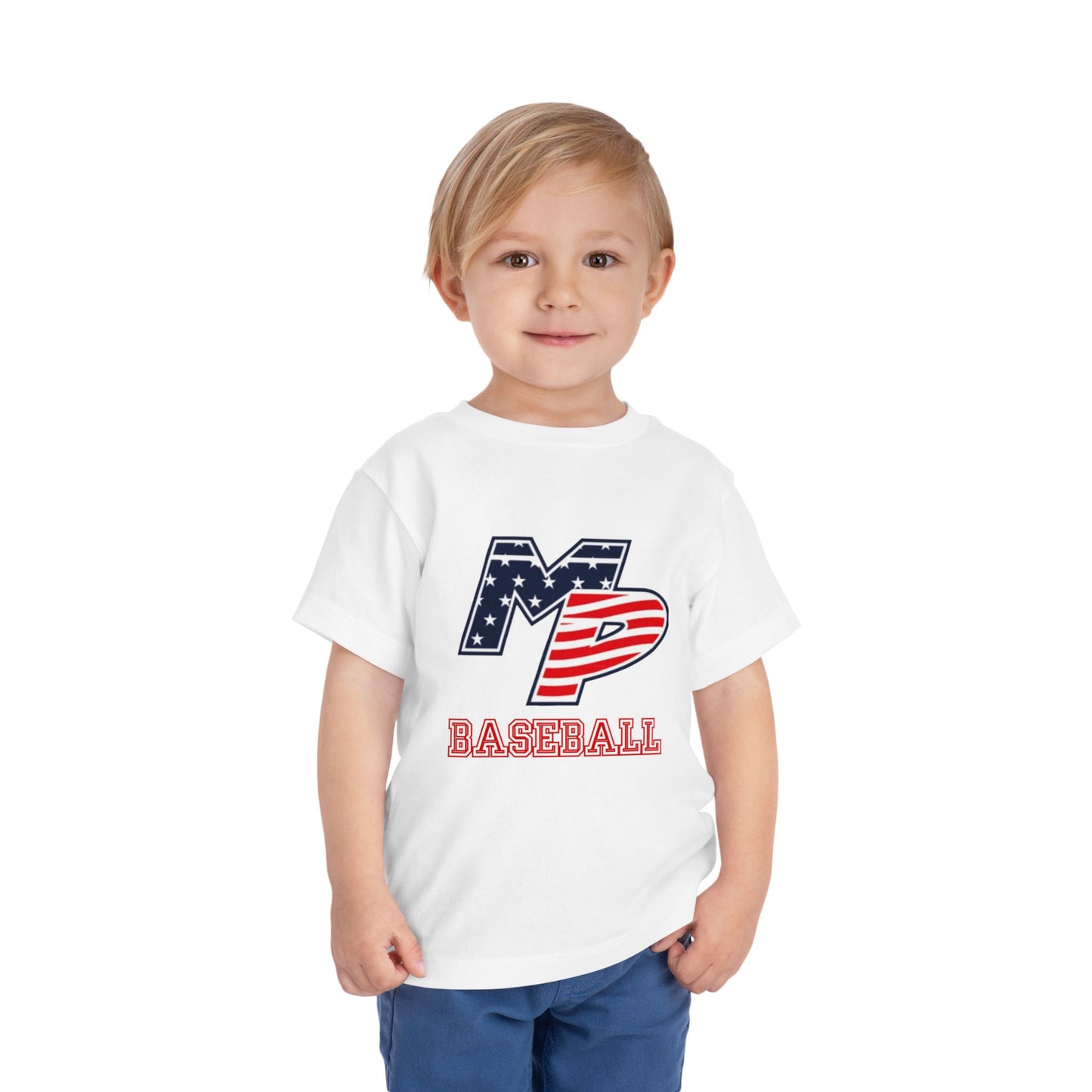 Miller Place- Toddler Baseball Tee - MP Design