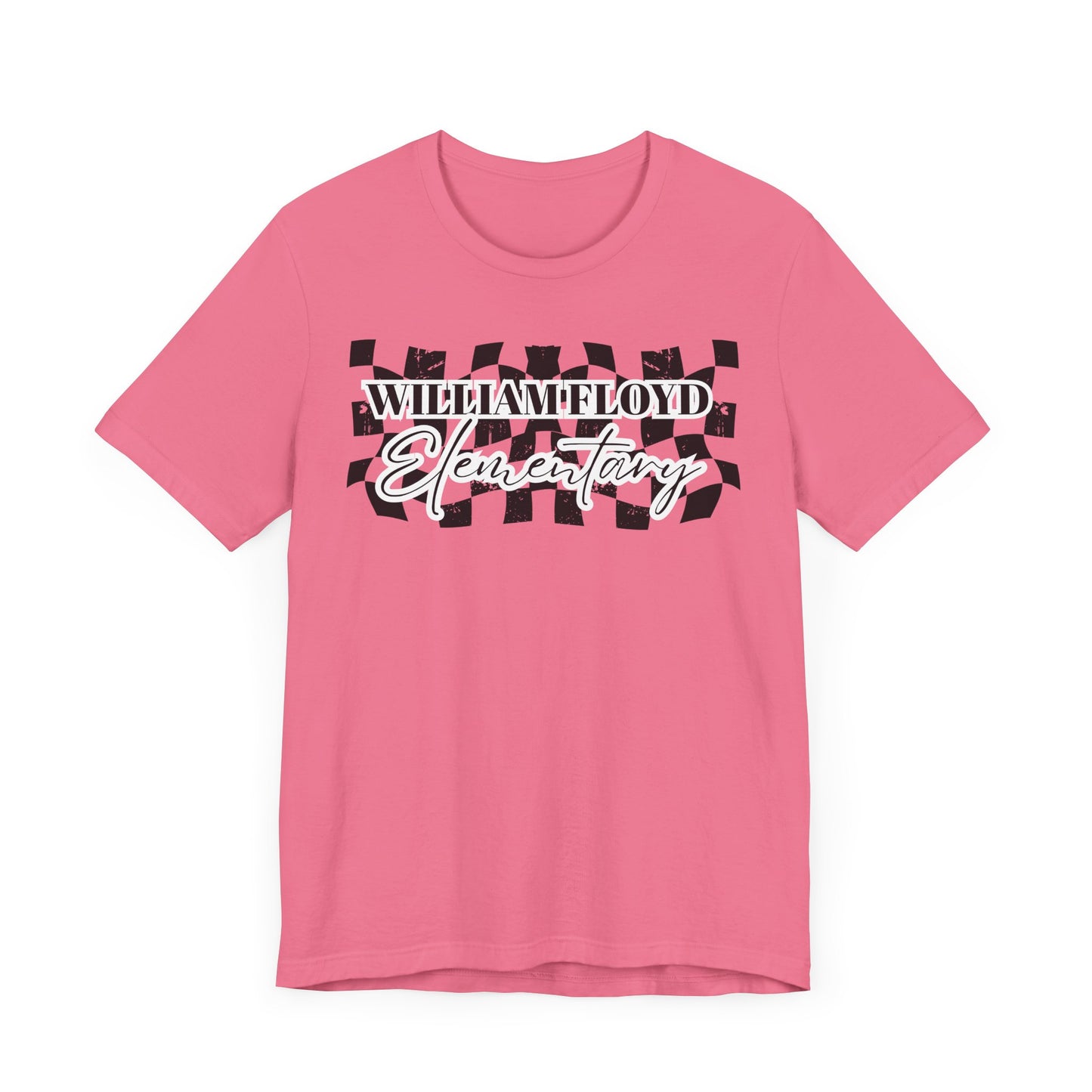 WFE Checkered Logo Unisex Jersey Tee