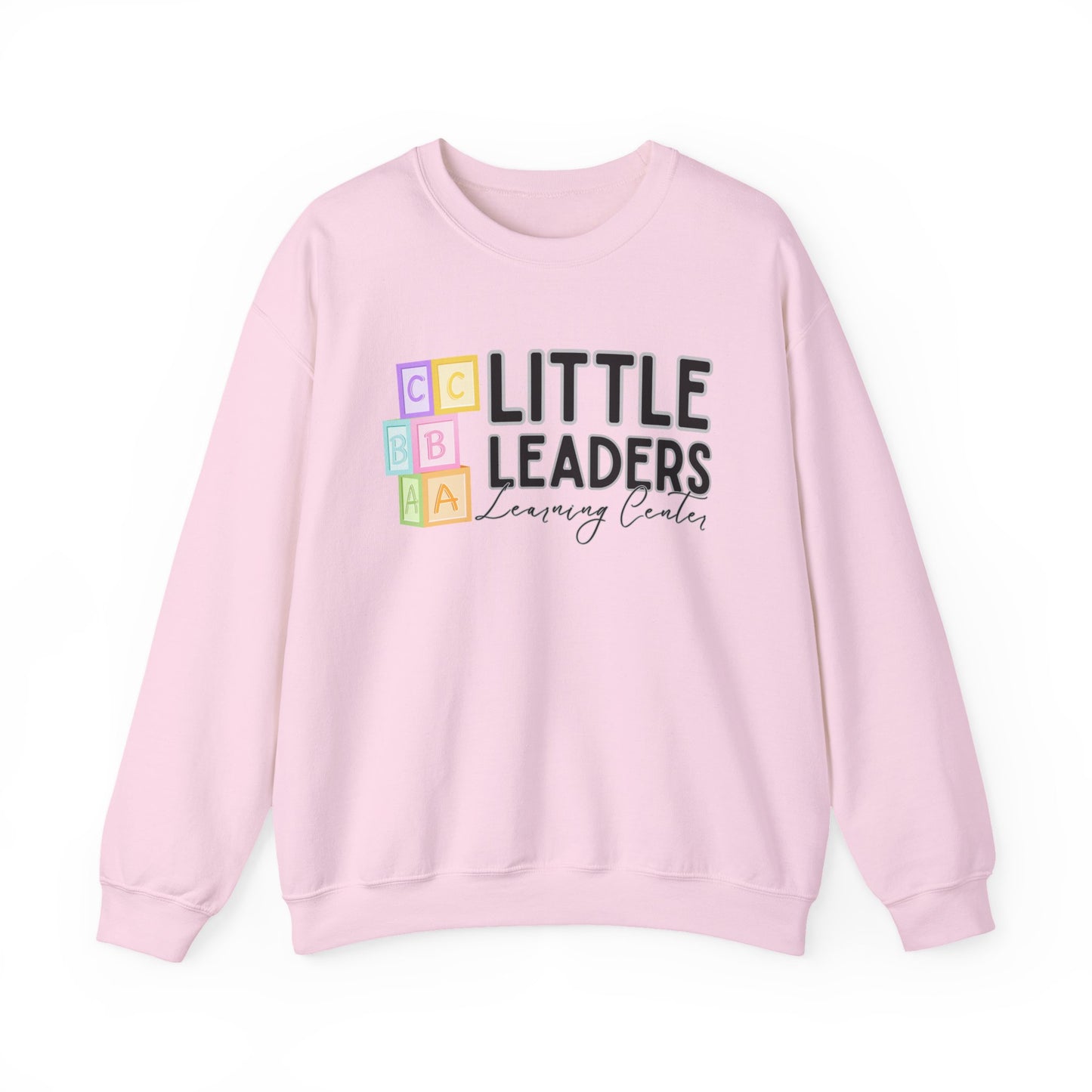 Little Leaders w/ Blocks Crewneck Unisex Sweatshirt