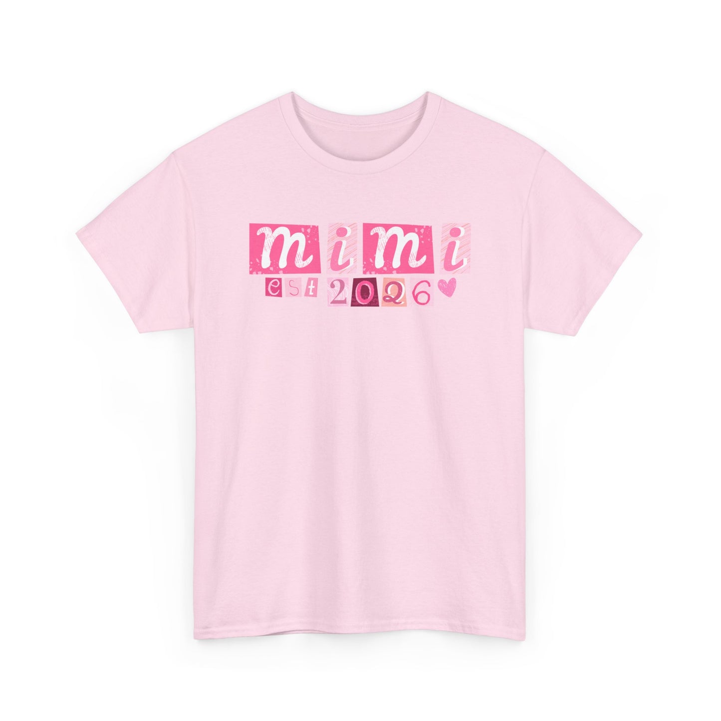 Mimi est 2026 Unisex Heavy Cotton Tee - Mother's Day