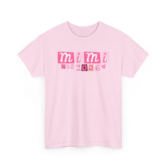 Mimi est 2026 Unisex Heavy Cotton Tee - Mother's Day