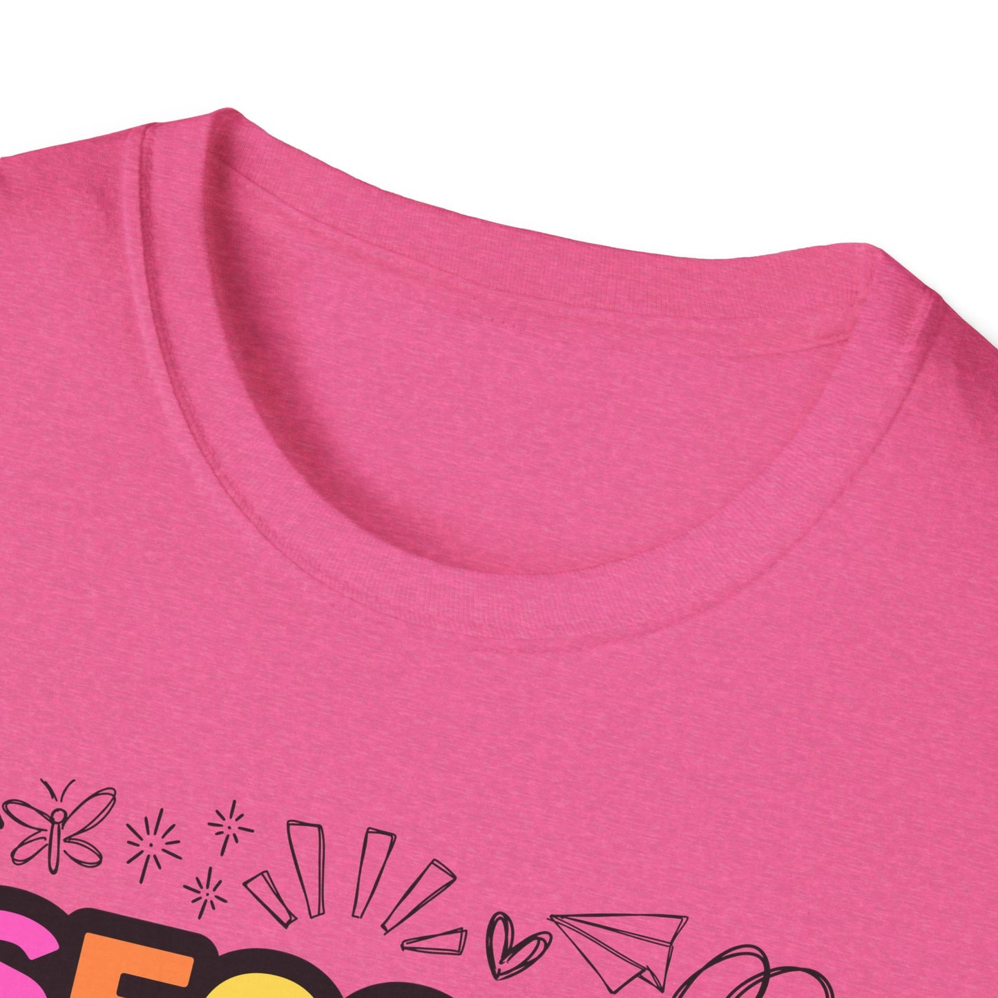 Dream Team- 2nd Grade- Unisex Softstyle T-Shirt- Teacher Life