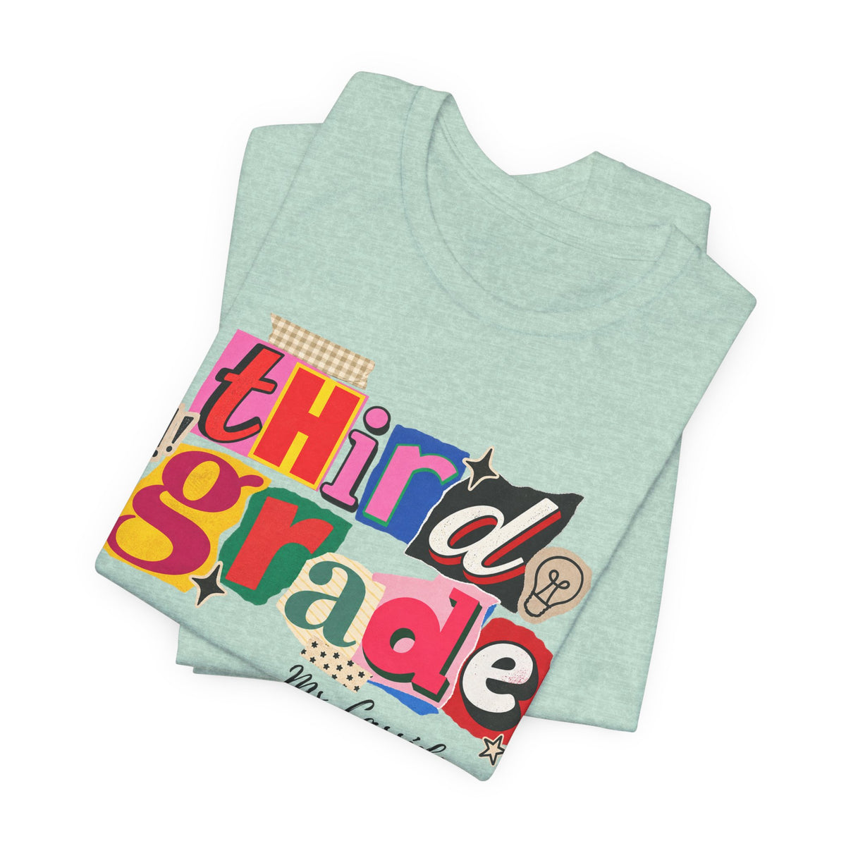 Cassidy- Third Grade Teacher T-Shirt – Personalized