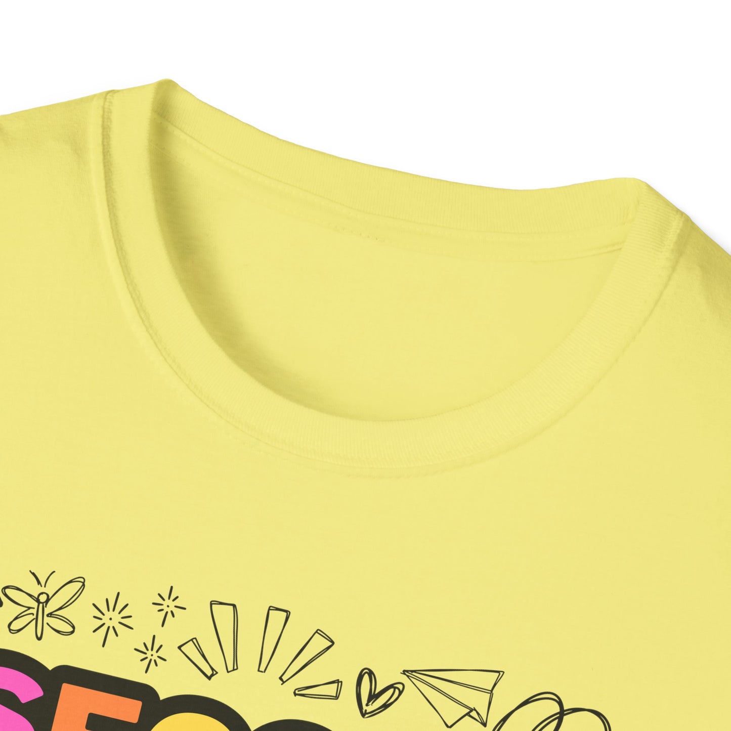 Dream Team- 2nd Grade- Unisex Softstyle T-Shirt- Teacher Life