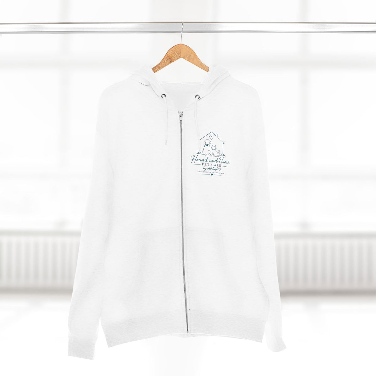 Ashleigh— Hound and Home Personalized Zip Up