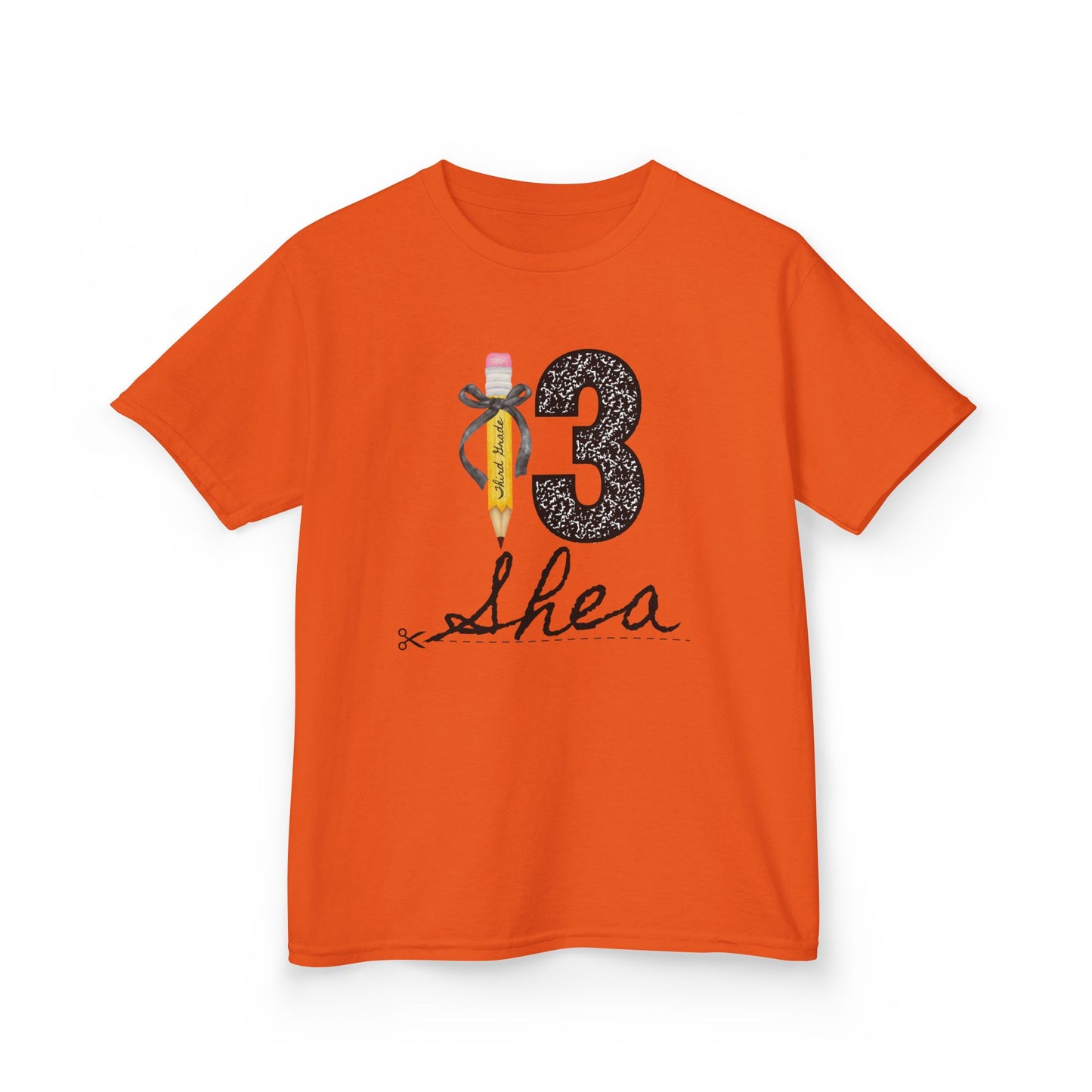 3rd Grade- Personalized Kids Tee - Back to School