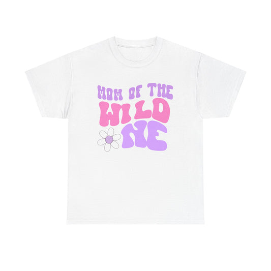 Mom of the Wild One -- Unisex Cotton Tee- Personalized