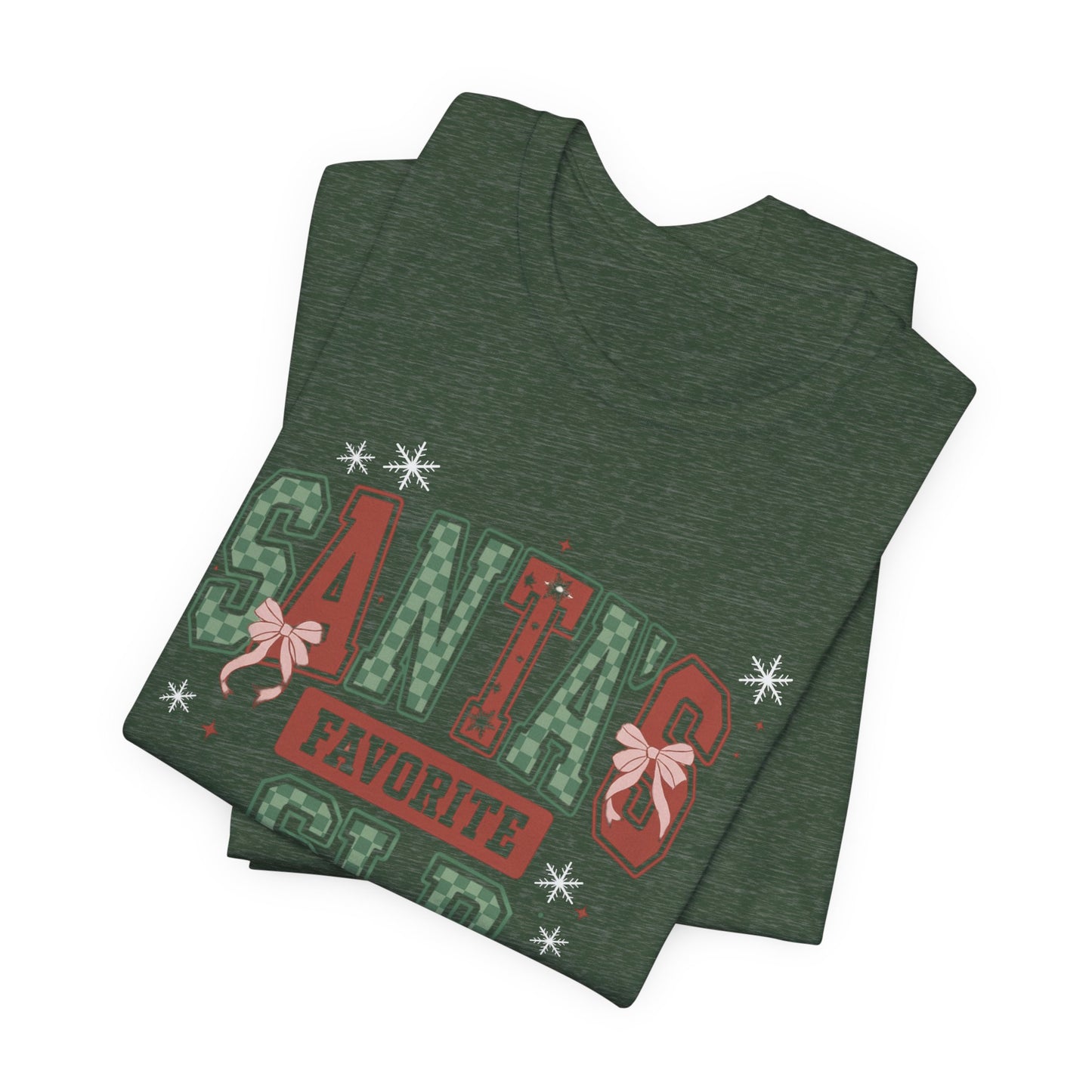 Santa's Favorite SLP — Christmas Unisex T‑Shirt