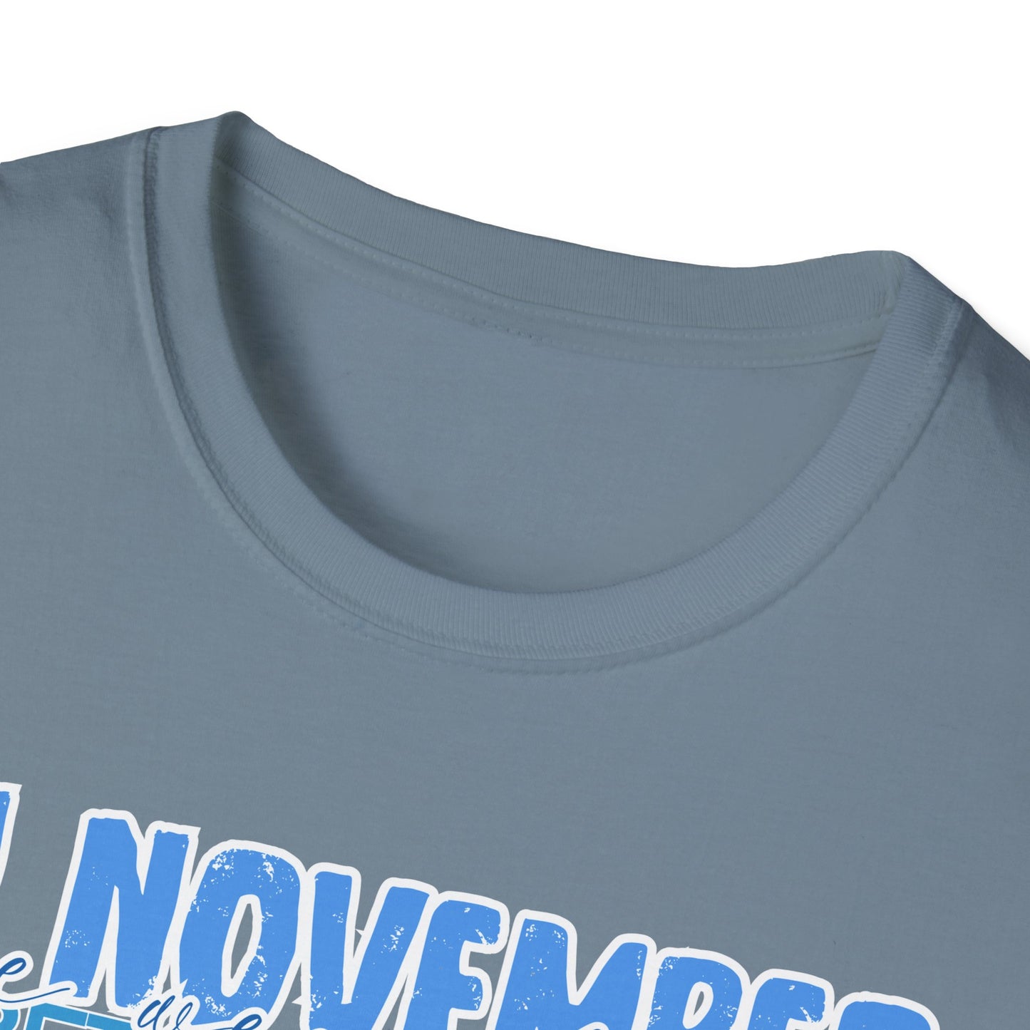 Diabetes Awareness- November- Unisex Softstyle T-Shirt