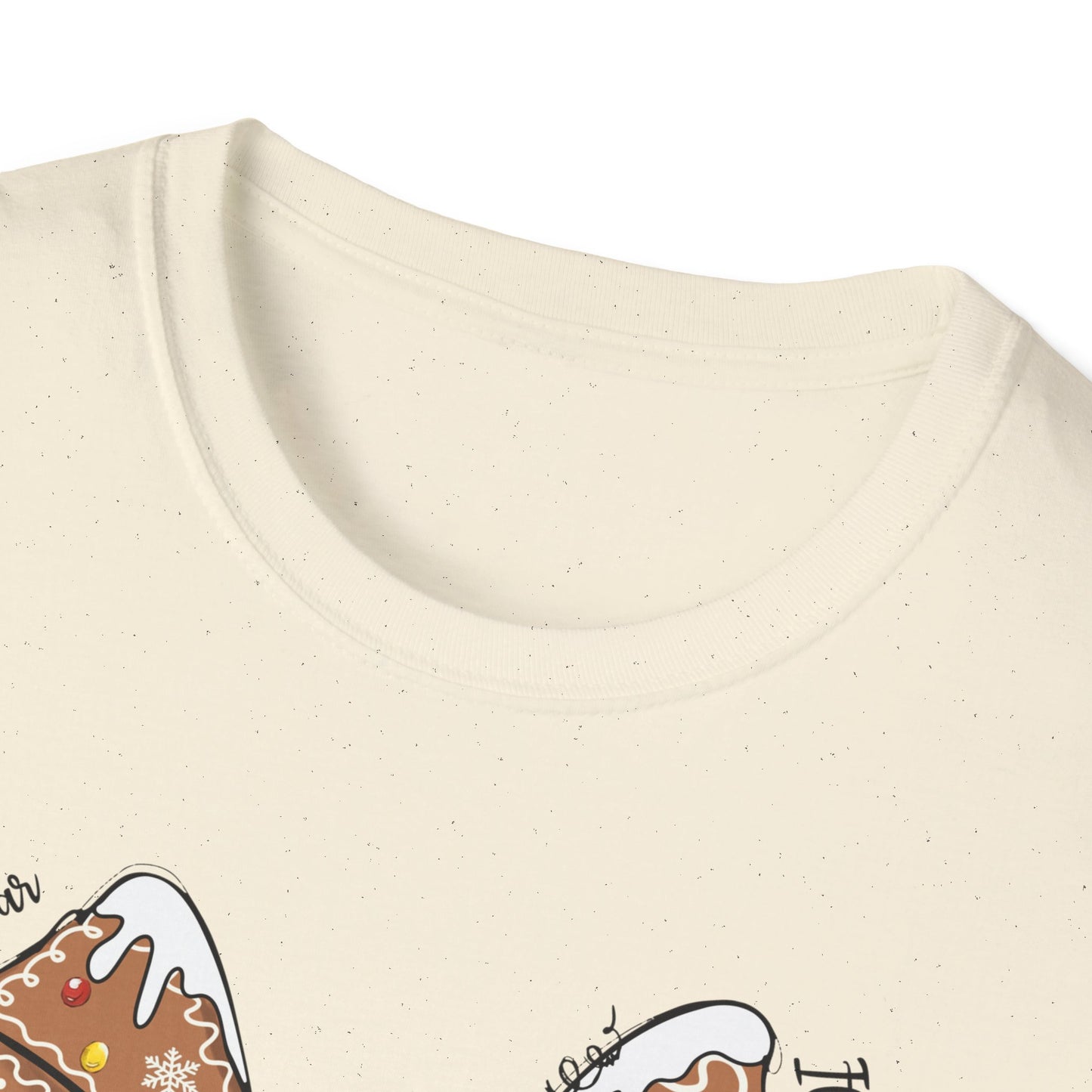 Gingerbread Bow- Christmas Unisex t-shirt