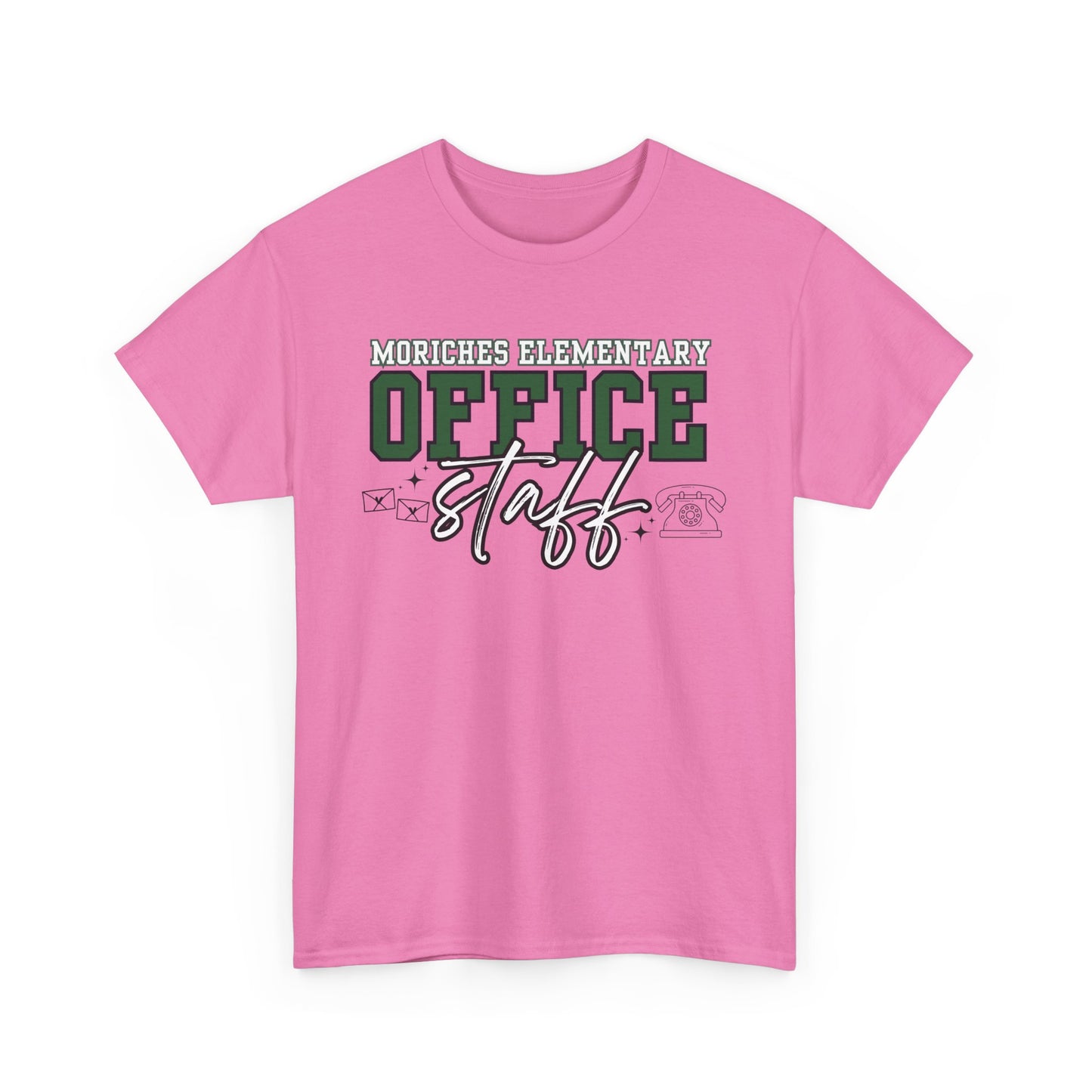 Moriches Office Staff Unisex Heavy Cotton Tee - Heart & Soul of Moriches Design