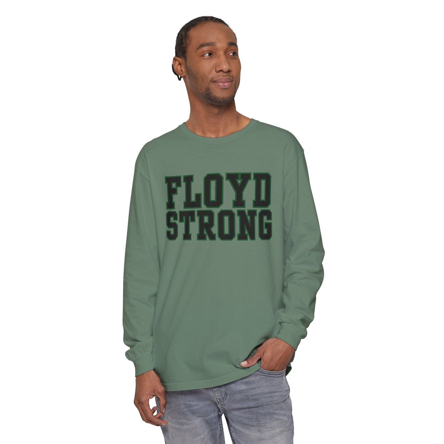 Tangier- Long Sleeve T-Shirt - Unisex Garment-Dyed Tee
