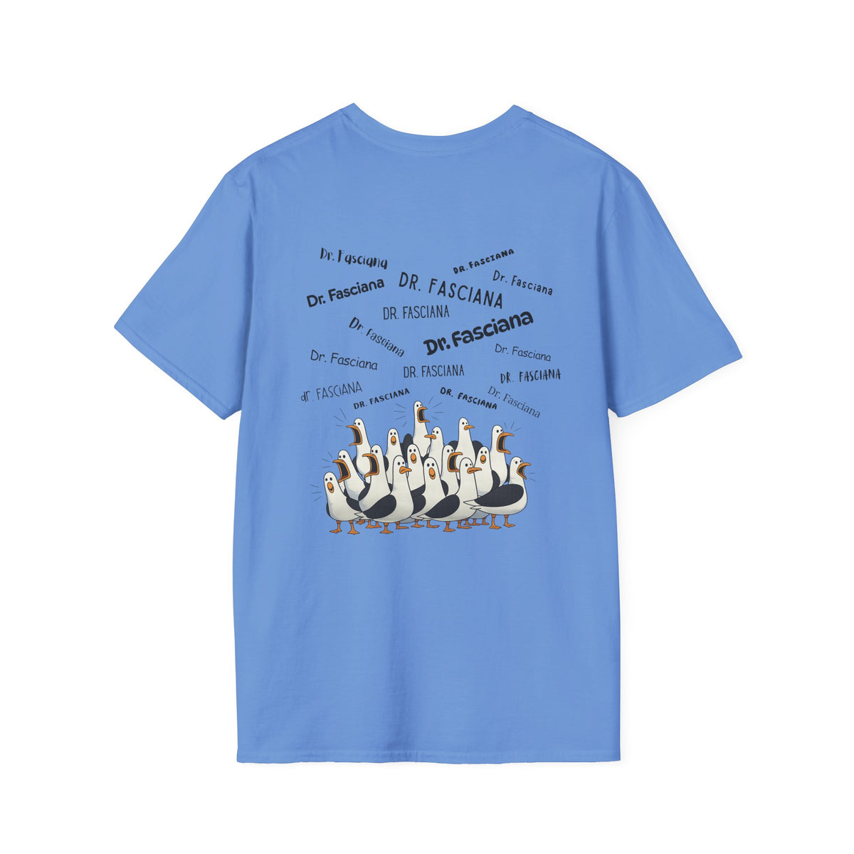 Dr. Fasciana- Seagull Crew Graphic T-Shirt — Personalized