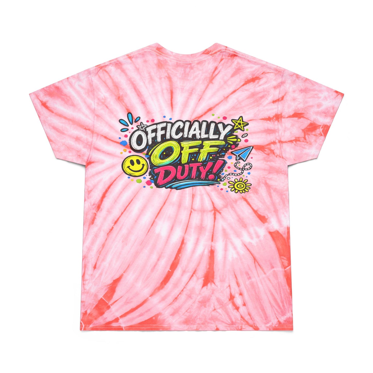 WFE Schools Out For Summer Tie-Dye Tee — “Officially Off Duty” Kids’ End-of-Year Shirt