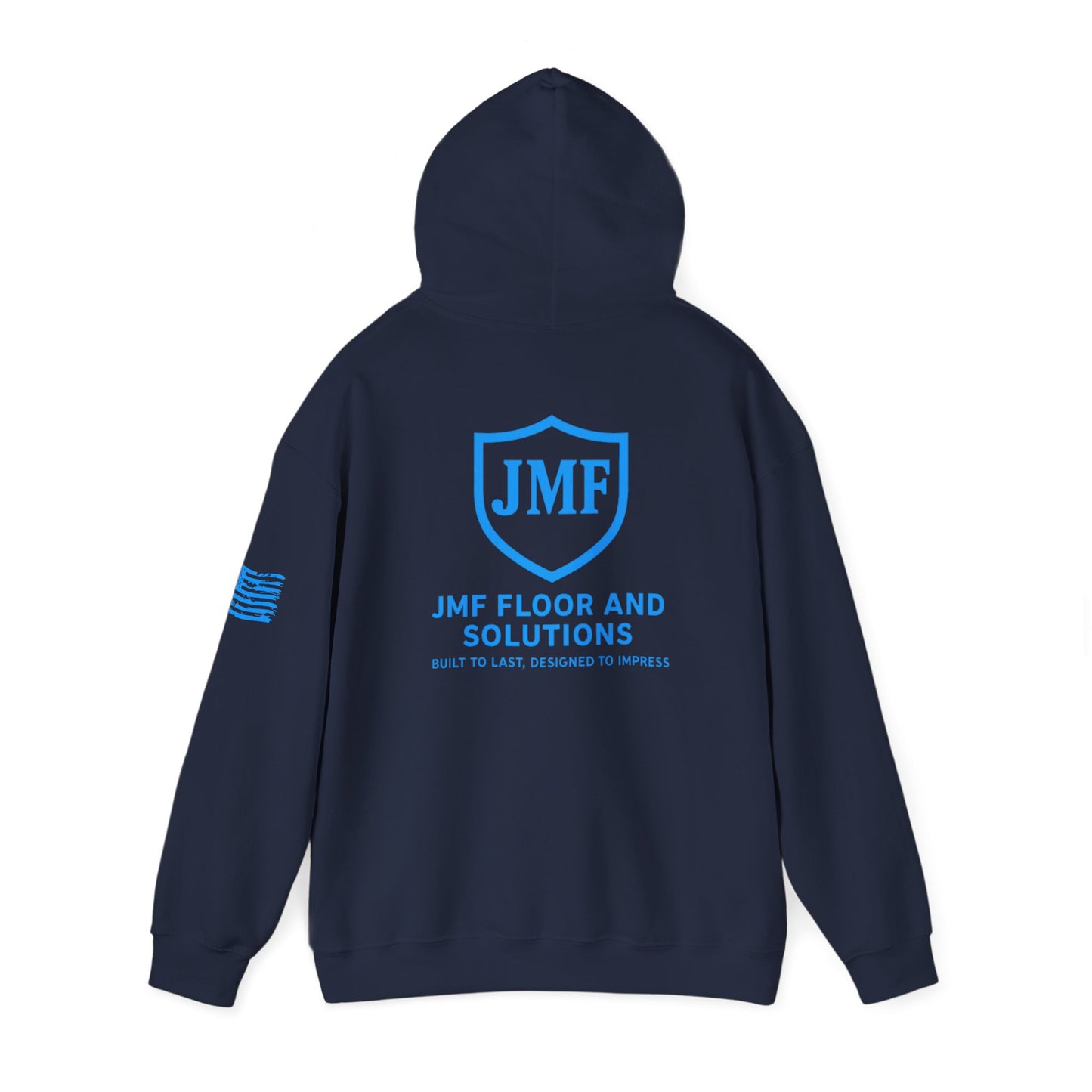 JMF Personalized, Cozy Sweatshirt Gift, JMF Floor and Solutions, Unisex Heavy Blend, Casual Style
