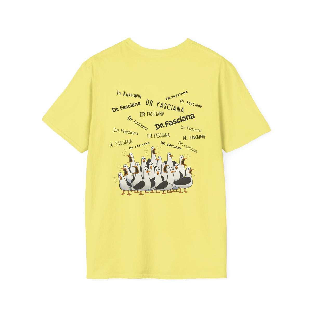 Dr. Fasciana- Seagull Crew Graphic T-Shirt — Personalized