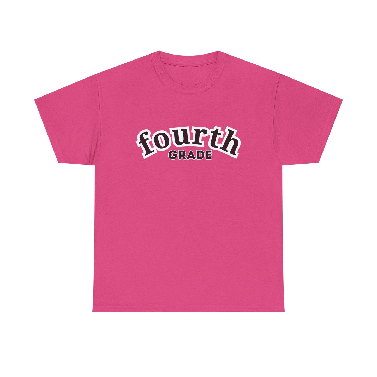 Teacher Tee - 4th Grade Teacher Unisex Heavy Cotton Tee