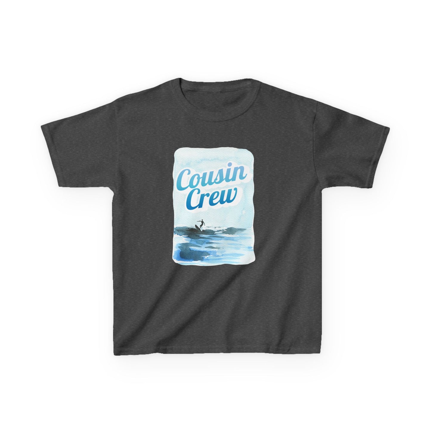 Cool Cousin Crew Kids Tee - Summer Fun, Family Gatherings, Beach Days, Mini Collection