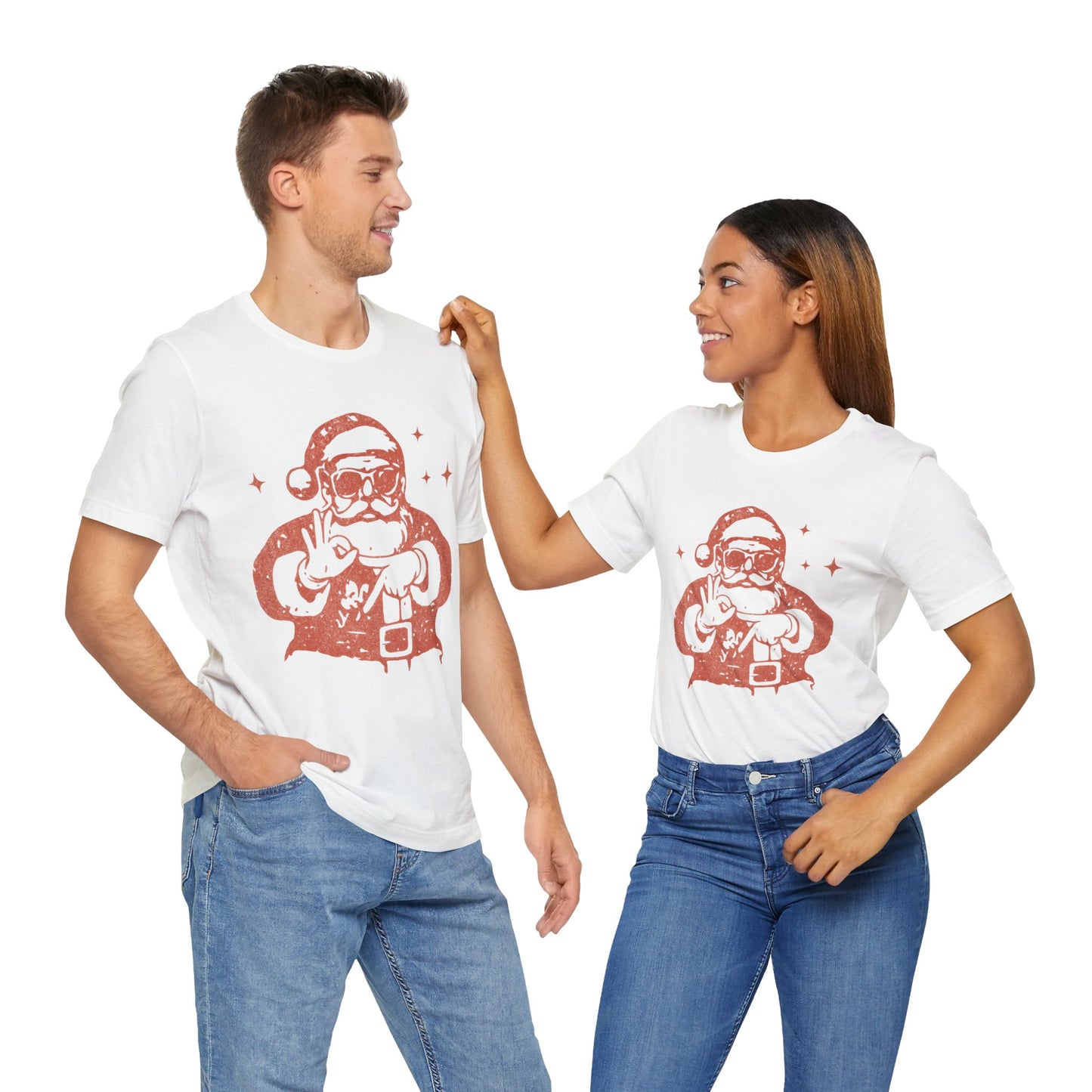 Santa 6 7 — Christmas Unisex T‑Shirt