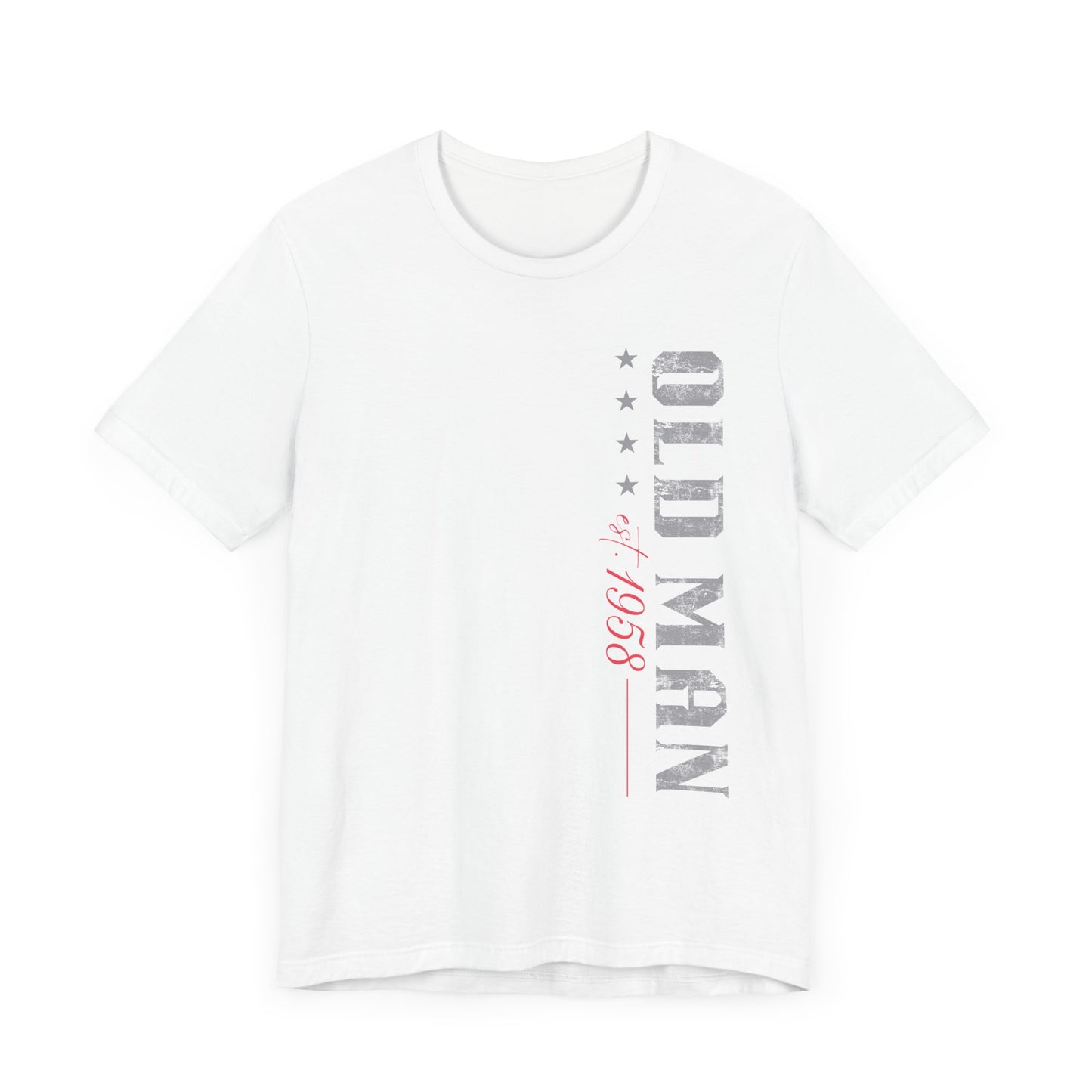 Old Man- American Flag Tee for Proud Dads or Grandpas