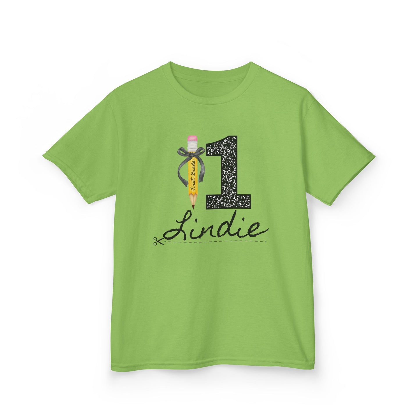1st Grade- Personalized Kids Tee - Back to School