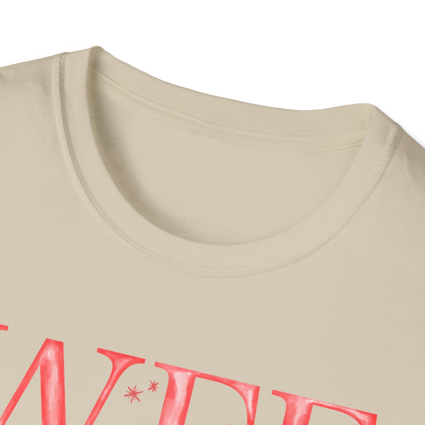 Flag Day Unisex Softstyle T-Shirt with WFE Shines Bright in Stars + Stripes Design- Holiday