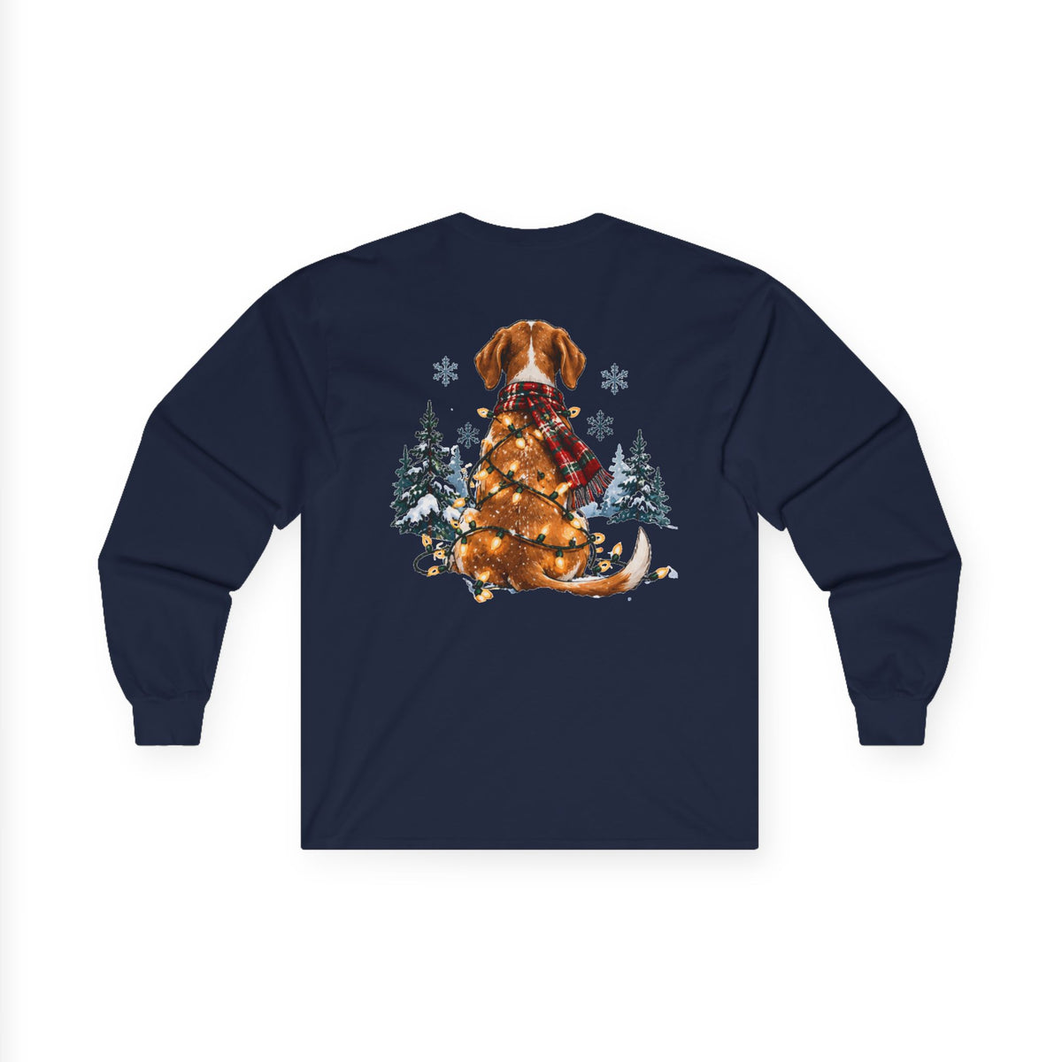 Holiday "Hound + Home" Long Sleeve Tee