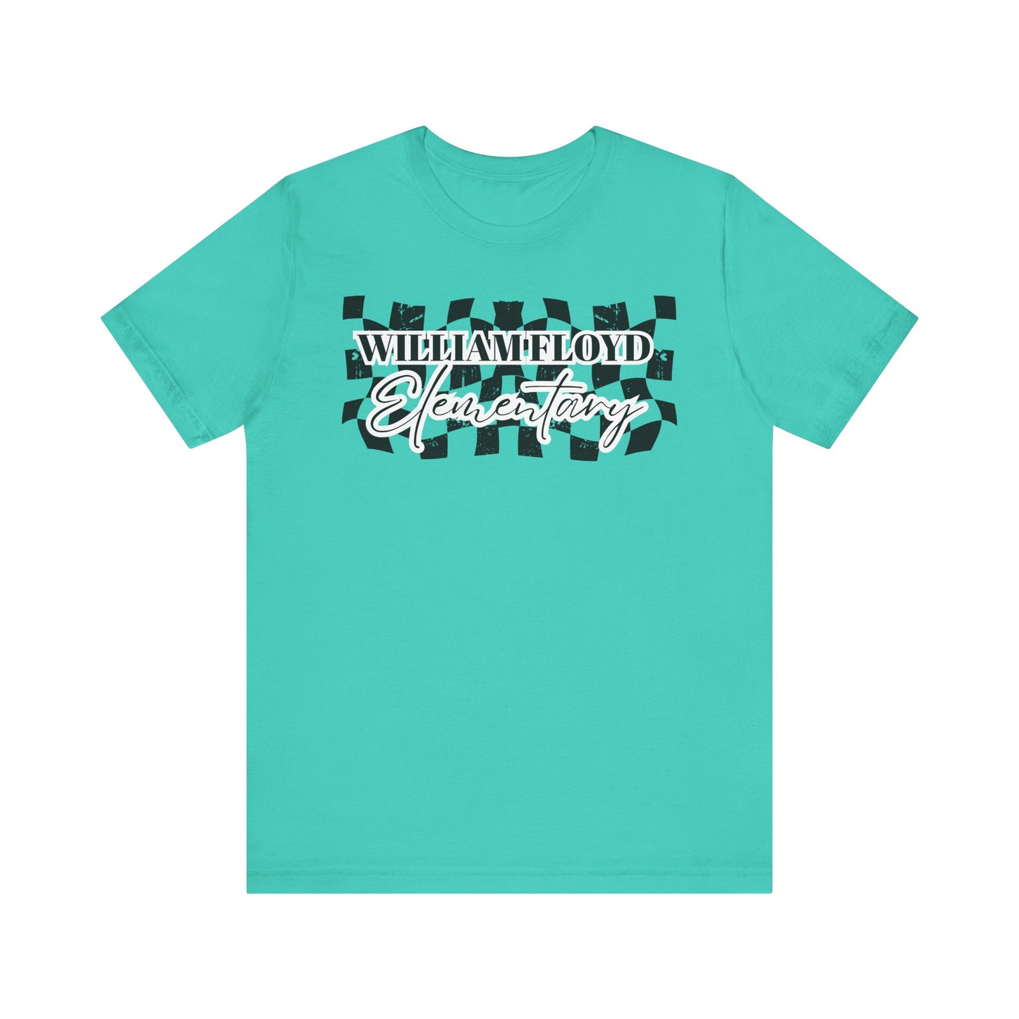 WFE Checkered Logo Unisex Jersey Tee