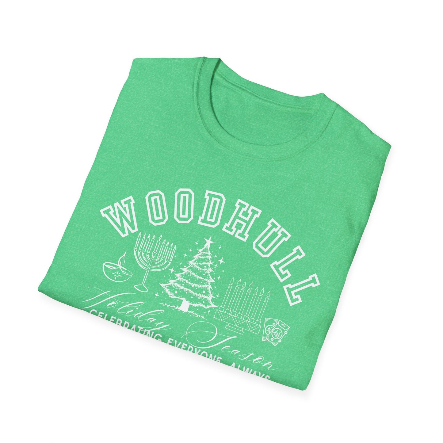 Woodhull- Celebrating Everyone, Always Holiday T-Shirt (Christmas)