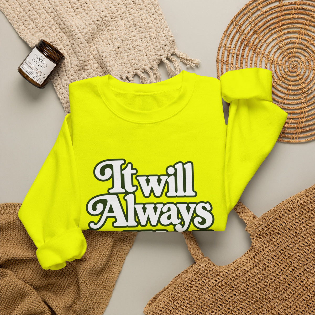 "WFE or Nowhere" LARGE FRONT Crewneck Sweatshirt