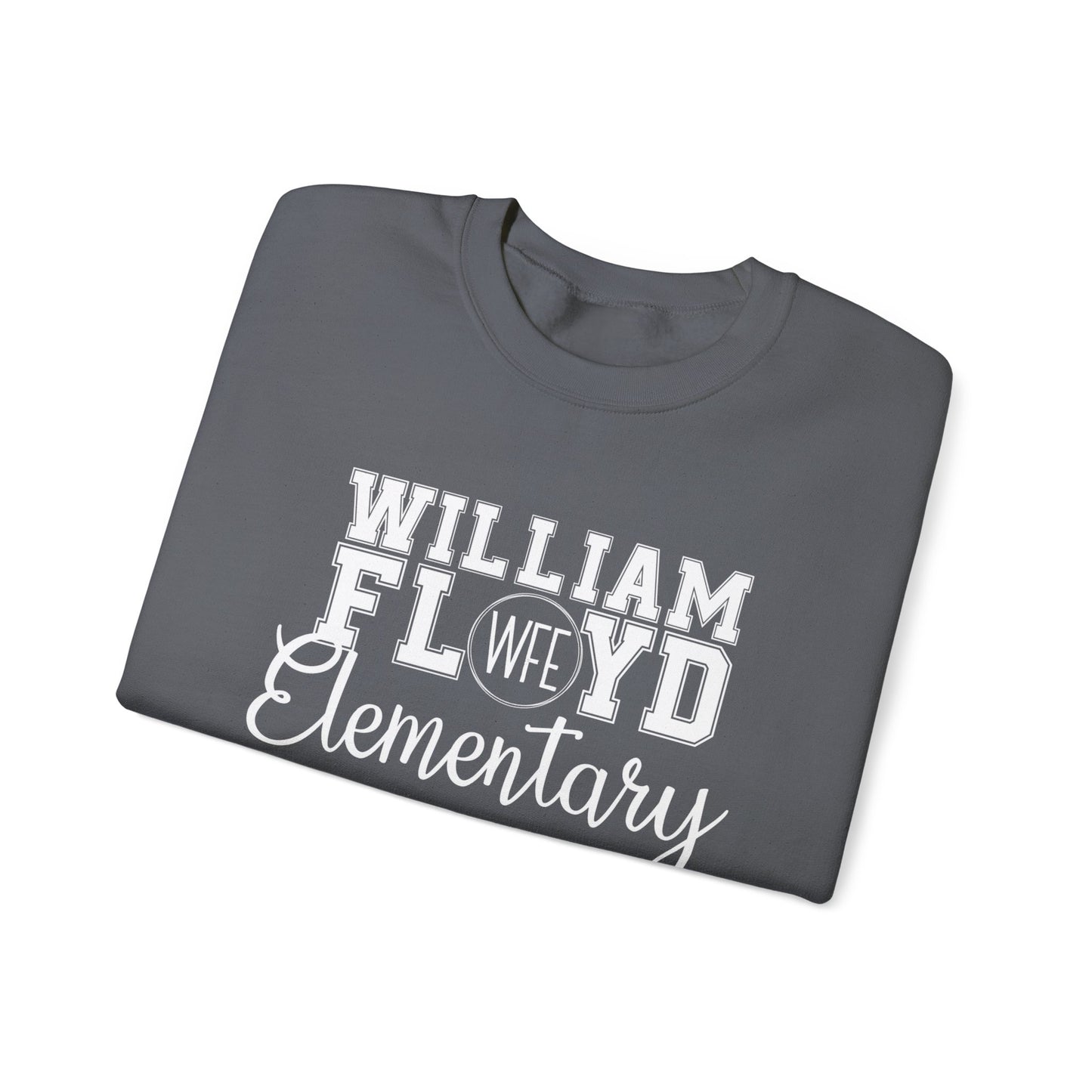 WFE Logo Crewneck Sweatshirt - William Floyd Elementary