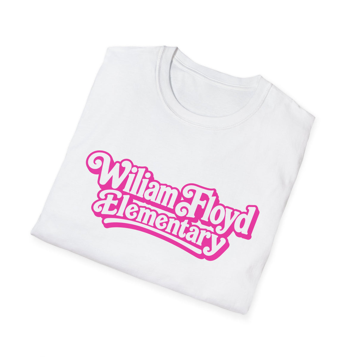 WFE Barbie-Breast Cancer Awareness Tee, Unisex Softstyle T-Shirt
